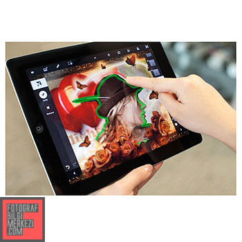 OverShoulder Scribble select 4822 - iPad için Photoshop Touch