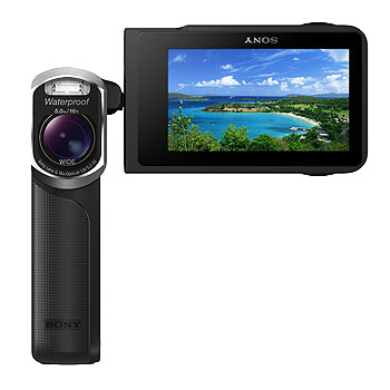 sony GW55 front1 black - Sony’den su geçirmez video kamera
