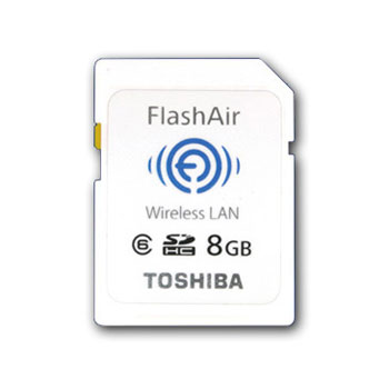 toshiba flashair sdhc - Toshiba FlashAir Wi-Fi SDHC Kart
