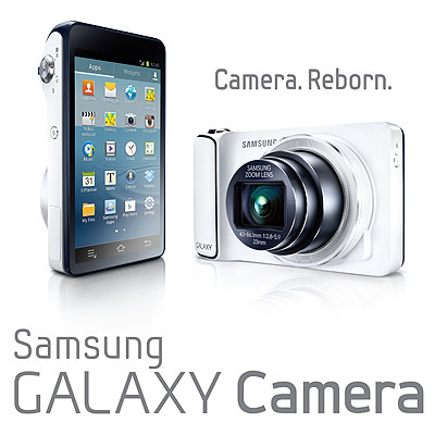 GALAXY Camera with logo - Android’li makinelere bir yenisi daha eklendi