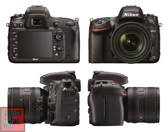 D600 dortlu - Nikon’dan orta seviye full frame: D600
