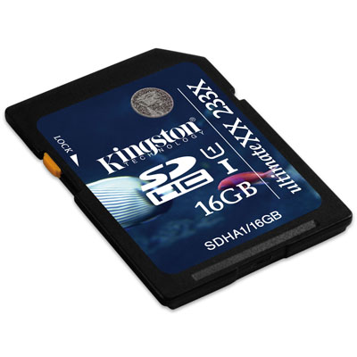 Kingston 16GB SDHC UltimateXX  - Kingston’dan Fotoğraf Tutkunlarına Ultra Hızlı SD Kart