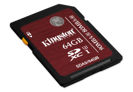 SDXC UHS I U3 64GB 02 - 4K Video Çekimi Destekleyen SD Kart