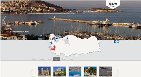 Yandex gezgin kusadasilimani - Türkiye’nin güzellikleri Yandex Gezgin’de