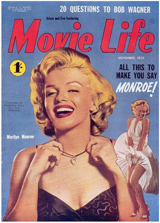 005 Marilyn Monroe Movie Life November 19551 - Kadının reklamlarda meta olarak kullanılması