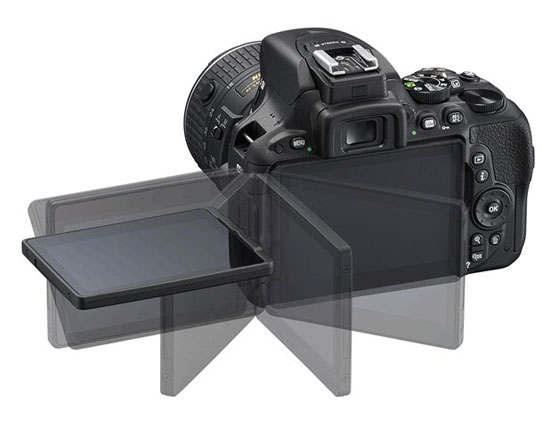 D5500 BK 18 55 LCD - Nikon D5500