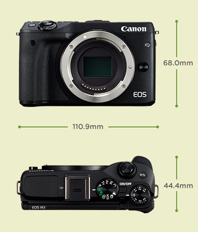 Product Spec - Canon’dan yeni aynasız: EOS M3