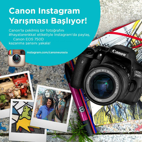 canoninst - Canon Instagram Yarışması Düzenliyor