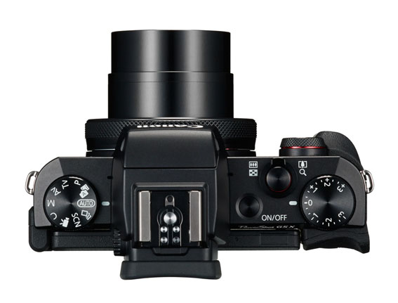 EC395 Lens out TOP - Canon PowerShot G5 X ve G9 X