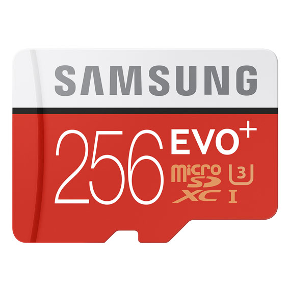 evo256 - Samsung EVO Plus 256GB MicroSD