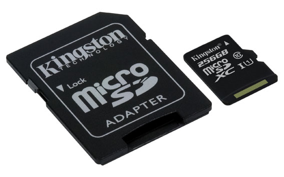 k256gb - Kingston’dan 256 GB’lık Yeni microSD Kart