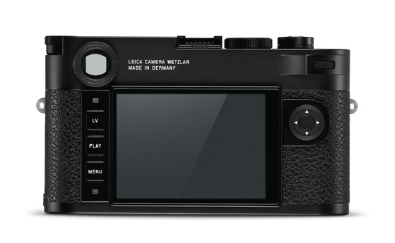 LeicaM10 black back - Leica M10 Tanıtıldı