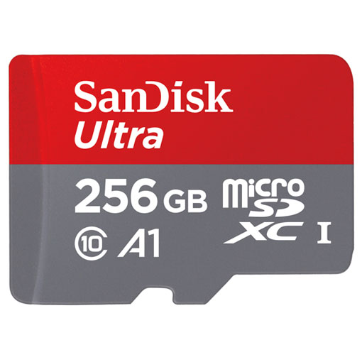 Ultra microSDXC C10 A1 256GB HR - SanDisk’ten mobil uygulama performansına katkı